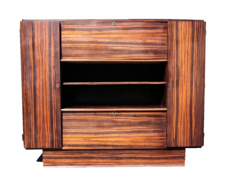 ART DECO highboard 1930 rok heban makassar