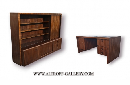 Komplet gabinetowy Wk Mobel. Bruno Paul. 1930 rok. 